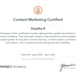 Hubspot -certificate